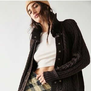 We The Free Classic Cable Cardi